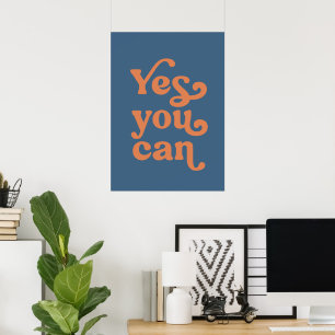 Yes you can poster