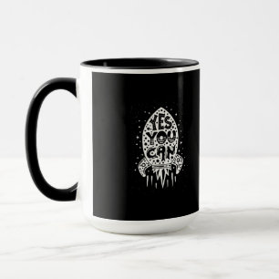 Yes You Can Rocketship Mug