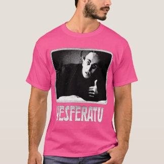 Yesferatu funny Nosferatu positive goth horror lov T-Shirt