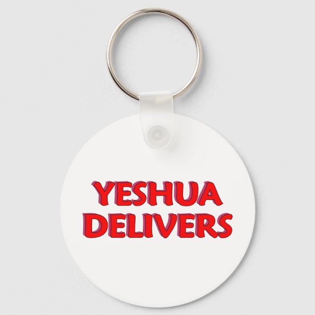 Yeshua Delivers Key Ring (Front)