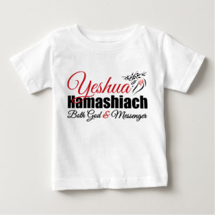 Yeshua Hamashiach Both God And Messenger T-shirt
