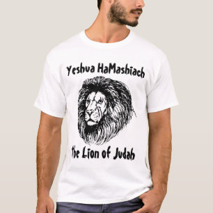 Yeshua HaMashiach, Messianic Jewish T-shirts, Lion T-Shirt