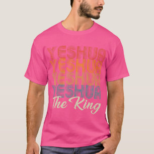 Yeshua Hebrew Name Of Jesus Retro Christian Faith T-Shirt