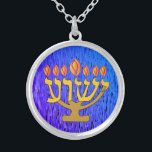 Yeshua Menorah Necklace<br><div class="desc">This necklace is meant to remind you of who is most important to you.</div>