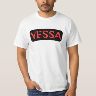 Yessa t-shirt black & red