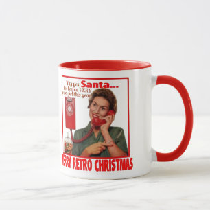 YesSantaGoodGirl-RingerMug 11oz Mug