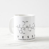 Yessica peptide name mug (Front Left)