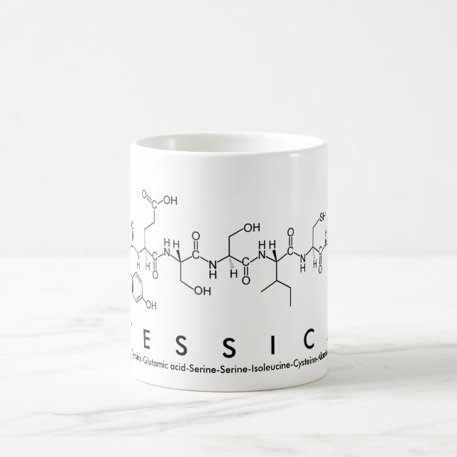 Yessica peptide name mug (Center)