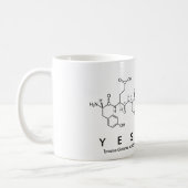 Yessica peptide name mug (Left)