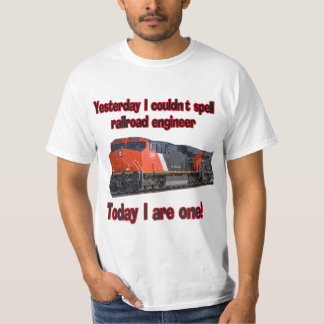 Yesterday I couldn't spell engineer..... T-Shirt