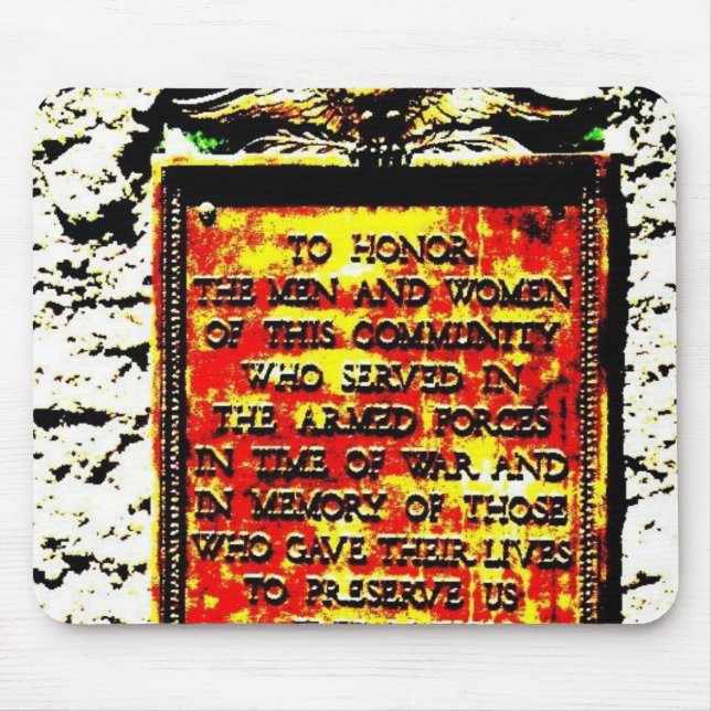 YESTERDAY WHEN I WAS YOUNG MOUSE MAT (Front)