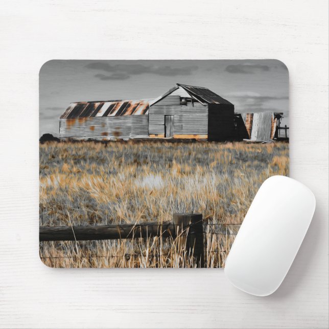 Yesterday's Shelter Mouse Mat (With Mouse)