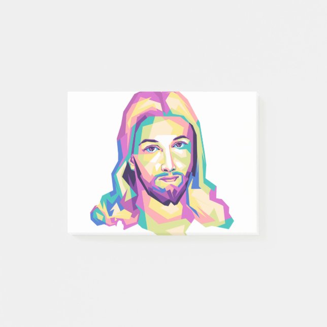 yesus streetwear vintage post-it notes (Front)