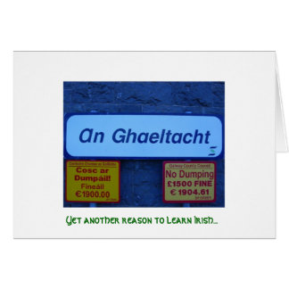 Yet Another Reason to Learn Irish...