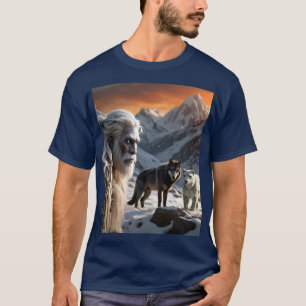 Yeti and The Snow Leopard T-Shirt