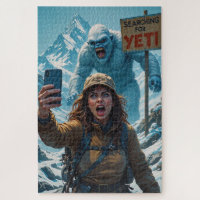 Yeti Bigfoot Sasquatch Selfie Mount Everest