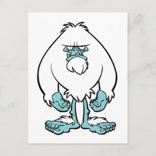 Yeti Disgruntled Postcard