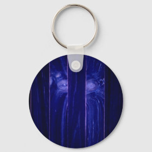 Yeti Face in Wooden Crate Key Ring