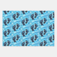 Yeti Foot Print Magnetic Card