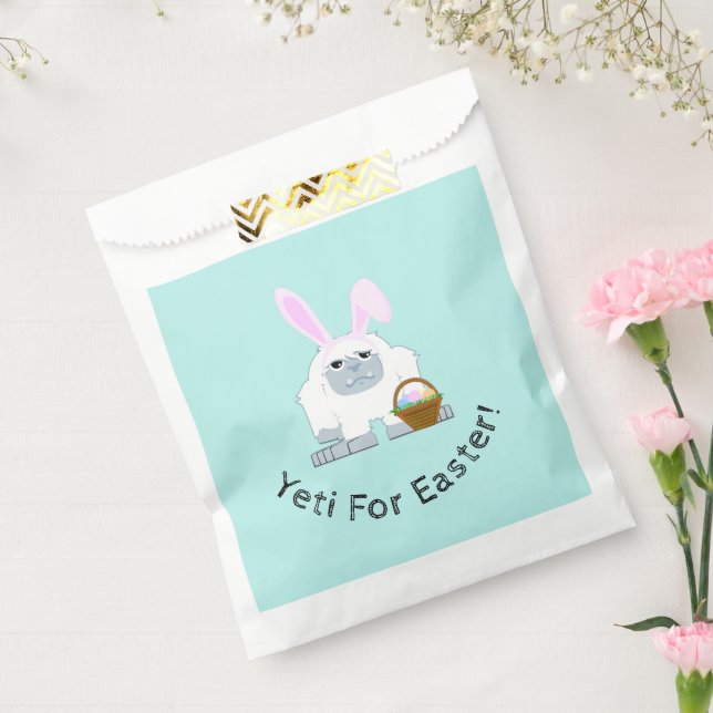 Yeti For Easter Cute Easter Yeti Favour Bags (Sealed)