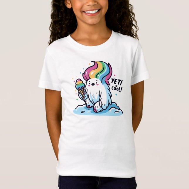 Yeti is cool T-Shirt (Front)