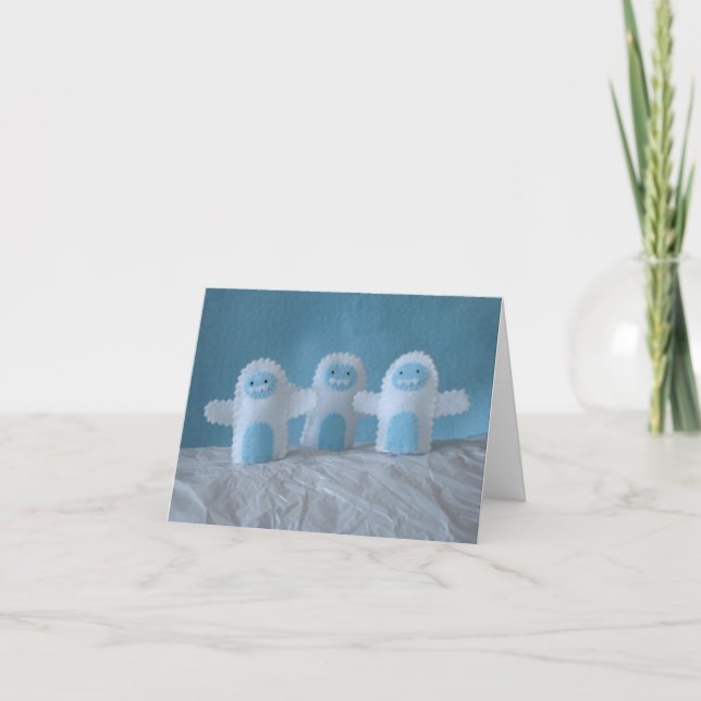 Yeti Note Card (Front)