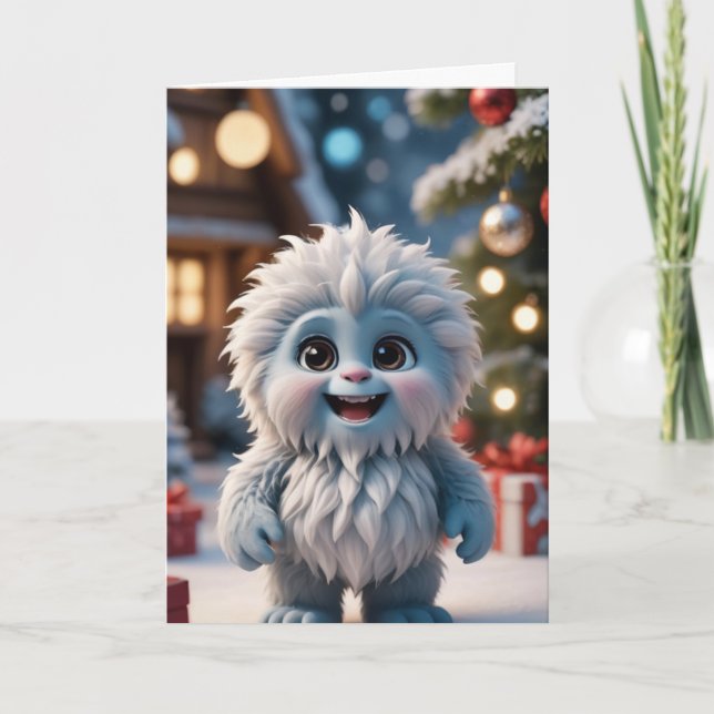 Yeti or Not… Holiday Card (Front)