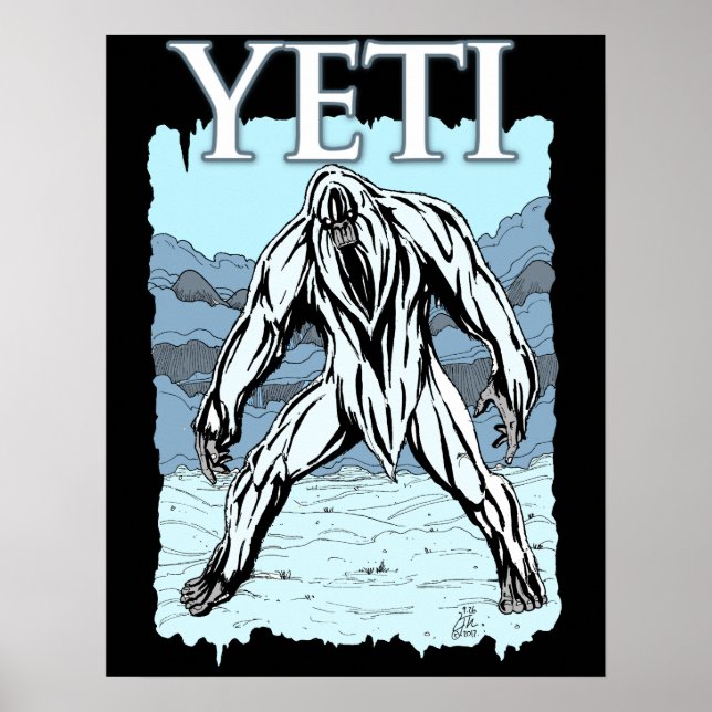 Yeti Poster (Front)