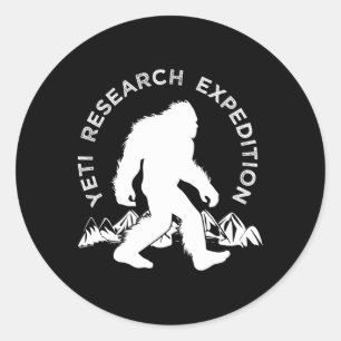 Yeti Research Expedition Yeti Classic Round Sticker
