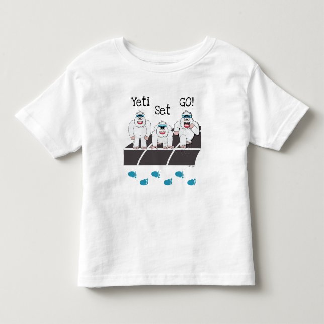 Yeti Set Go Toddler T-shirt (Front)