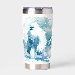 Yeti Snow Monster Winter Graphic Insulated Tumbler
