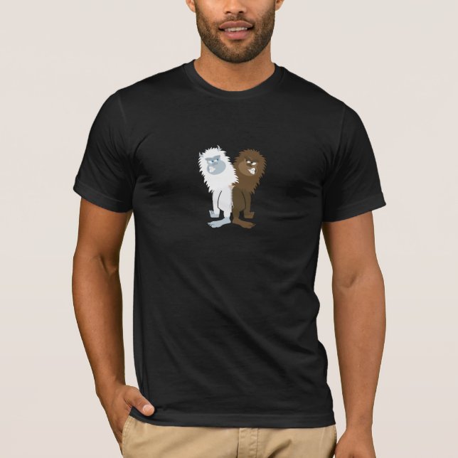 Yeti v Bigfoot T-Shirt (Front)