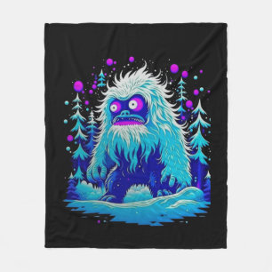 Yeti Winter Wonderland Fleece Blanket