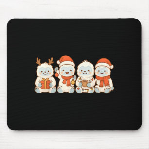 Yetis Kids Boys Girls Christmas Yetis Mouse Mat