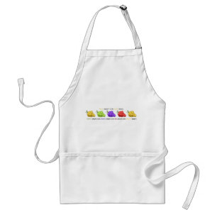 "Yeyow Grapes" (with Quote) Standard Apron
