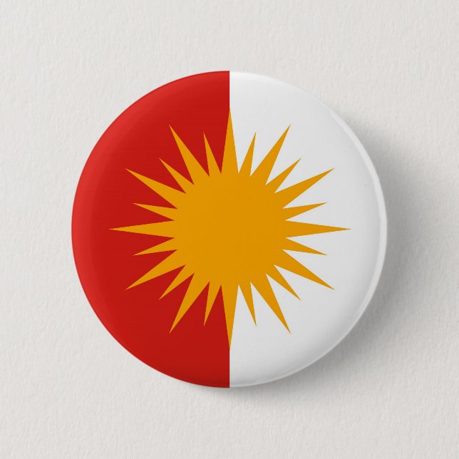Yezidi Flag Button (Front)