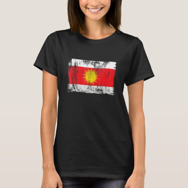 Yezidi Yazidi Yezide Lalisch Melek Taus Ezidi T-Shirt (Front)