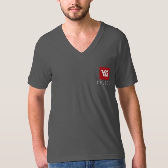 YG Church Men's V-neck Shirt
