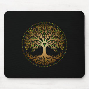 Yggdrasil, Celtic, Tree, Life, Norse, Mythology, Mouse Mat