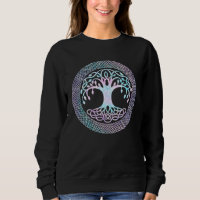 Yggdrasil Celtic Tree of Life Tie Dyed Nordic Viki