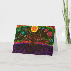 Yggdrasil Greeting Card
