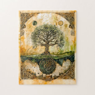 Yggdrasil the Norse Tree of Life Jigsaw Puzzle