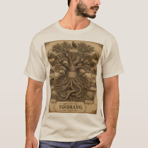 Yggdrasil The World Tree T-Shirt