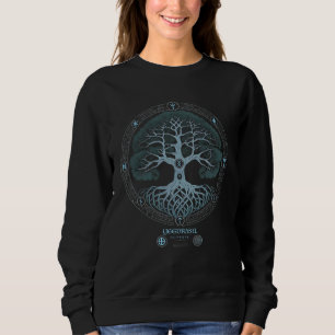 Yggdrasil Tree of Life Viking Runes Celtic Norse S Sweatshirt