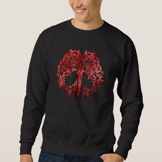 Yggdrasil Tree Of Life Viking Sweatshirt (Front)