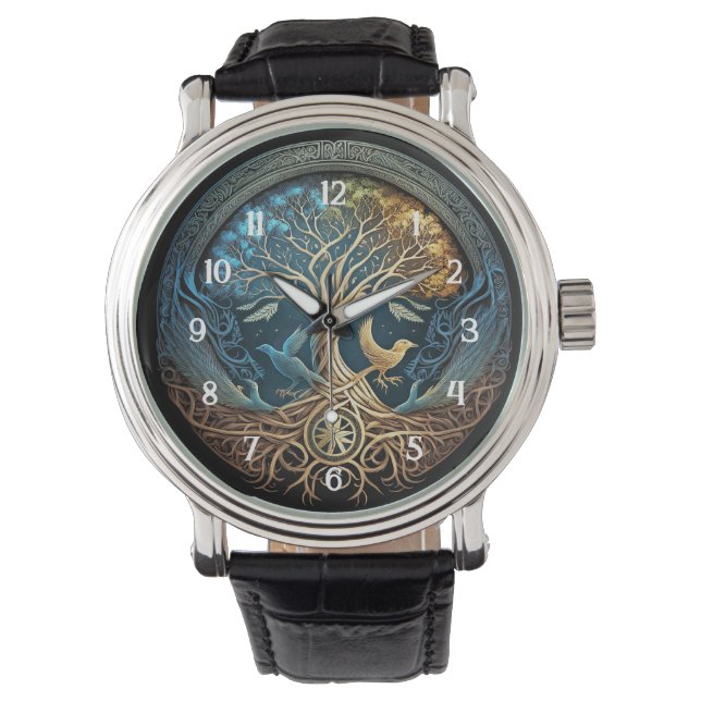 Yggdrasil Tree of Life Watch (Front)