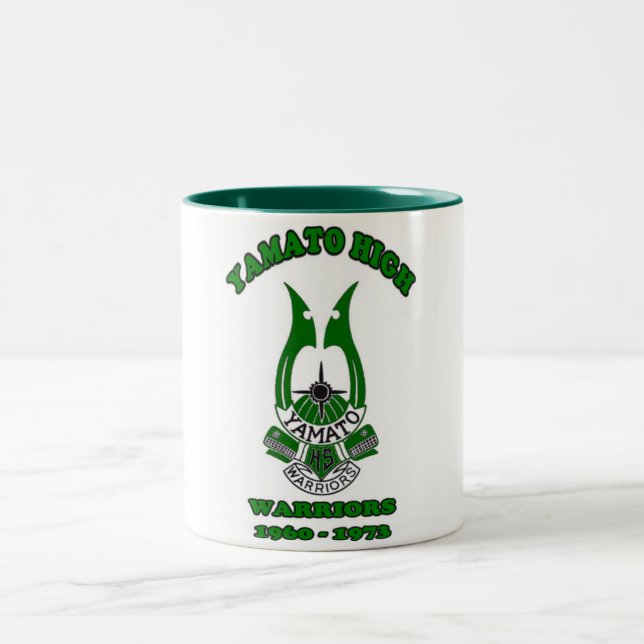 YHS GREEN 1960-1973 Two-Tone COFFEE MUG (Center)