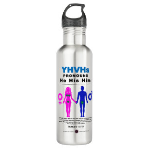YHVH's Pronouns 710 Ml Water Bottle