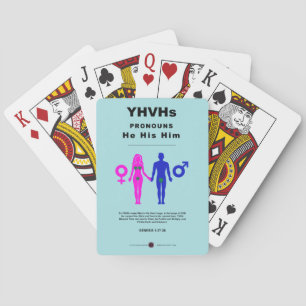 YHVH's Pronouns Playing Cards