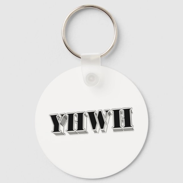 YHWH5 3D KEY RING (Front)